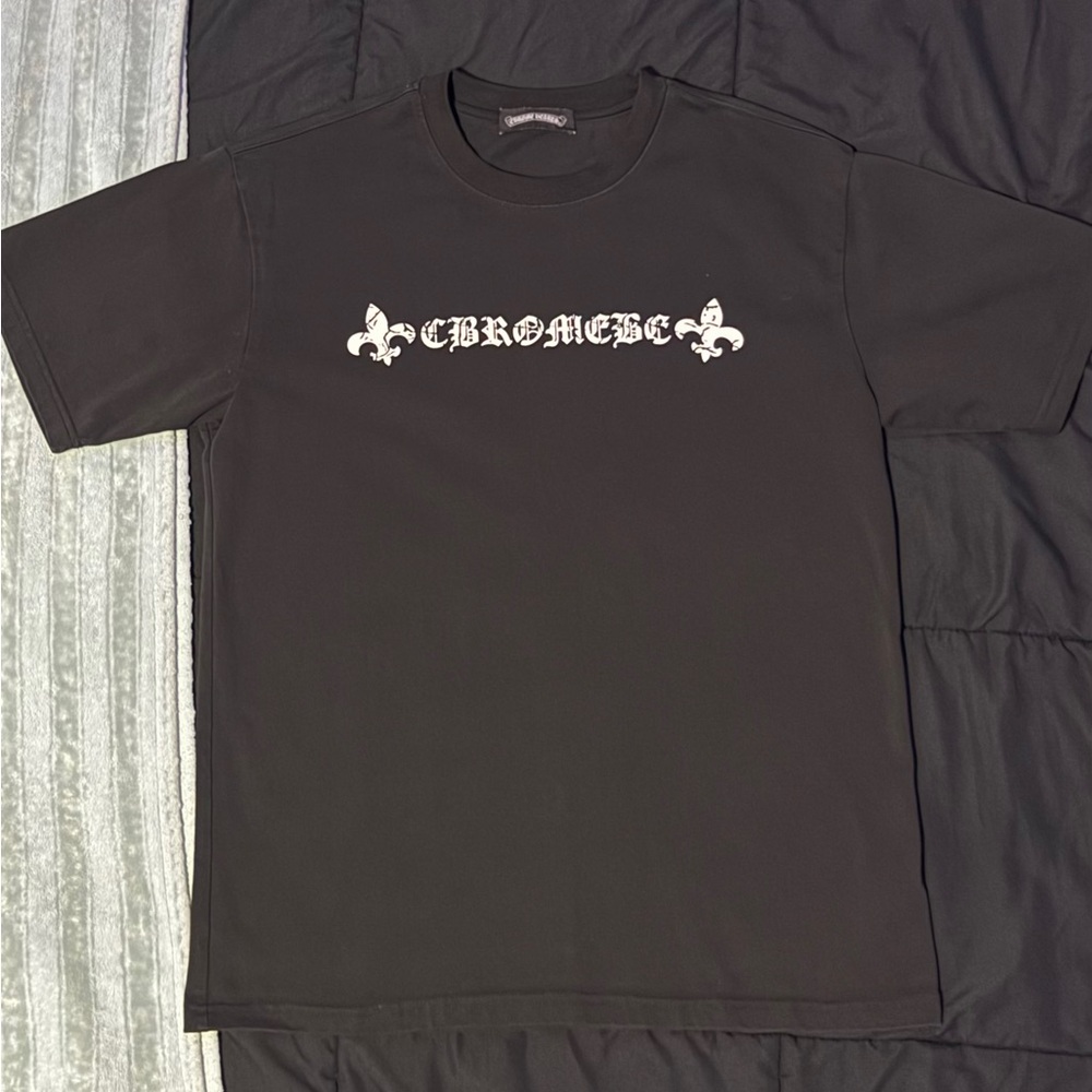 Black Chrome Hearts t-shirt